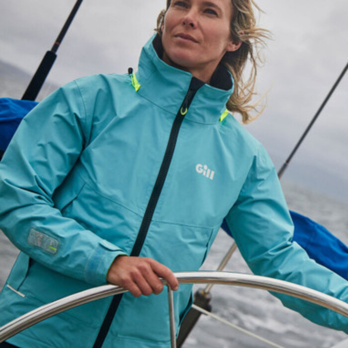 2024 Gill Mujer OS3 Coastal Chaqueta OS33JW - Marine Blue